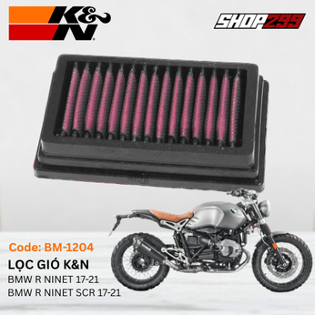 LỌC GIÓ K&N BM-1204 CHO BMW R NINET