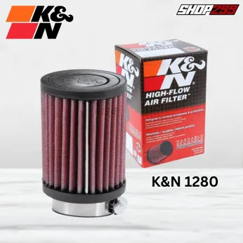 LỌC GIÓ TRỤ K&N RU-1280 CHÍNH HÃNG