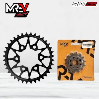 NHÔNG DĨA THÉP MREV RACING CHO HONDA CB300R