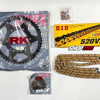 COMBO NHÔNG SÊN DĨA CHO TRIUMPH TRIDENT 660 (SÊN DID 520 VX-3 PHỐT X-RING)