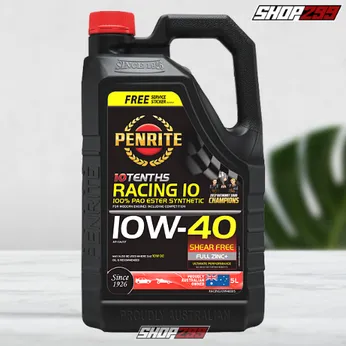 NHỚT PENRITE 10 TENTHS RACING 10 10W40 (100% PAO & ESTER) - 5L