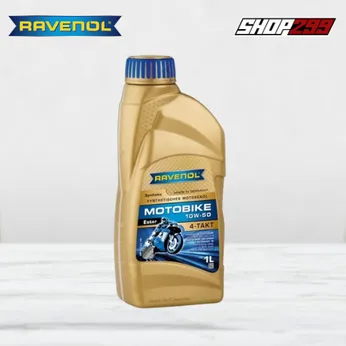 NHỚT RAVENOL 4T ESTER 10W50 (100% TỔNG HỢP) - 1L