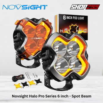 ĐÈN TRỢ SÁNG NOVSIGHT HALO PRO SERIES 6 INCH - SPOT BEAM 80W
