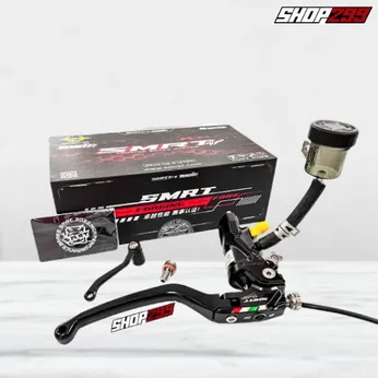 TAY THẮNG SMRT BILLET BÌNH DẦU RỜI KIỂU BREMBO CORSA CORTA RR - FULL ĐEN