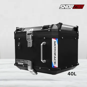 THÙNG NHÔM MOTOFACE F1 40L CHÍNH HÃNG - ĐEN