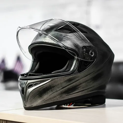 Mũ Fullface Yohe 978 Storm Nhôm Xước