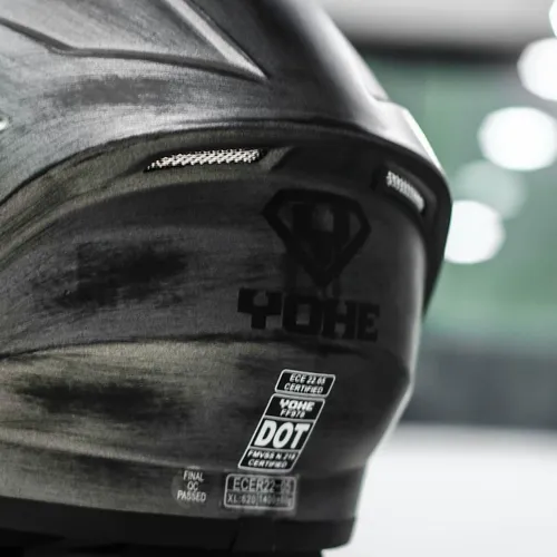 Mũ Fullface Yohe 978 Storm Nhôm Xước