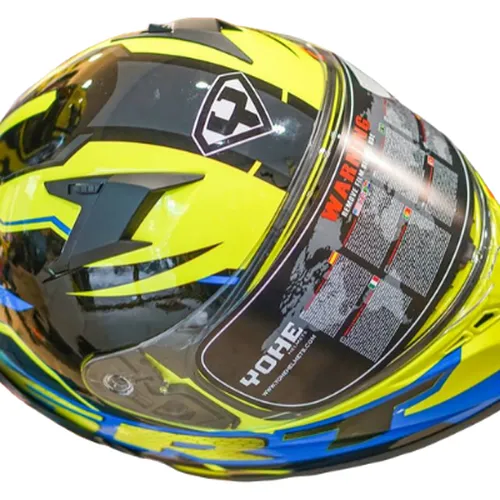Mũ Fullface Yohe 978 Plus SRT Vàng Cam
