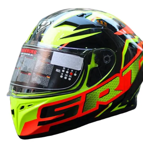 Mũ Fullface Yohe 978 Plus SRT Vàng Cam