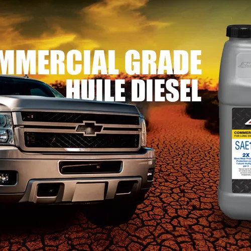 AMSOIL 10W30 COMMERCIAL-GRADE DIESEL OIL - 9,46L