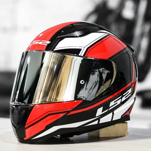 Mũ Fullface LS2 FF353 Rapid Infinity Trắng Đỏ Đen