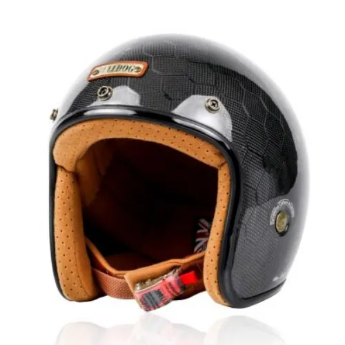 Mũ 3/4 Bulldog Heli Carbon Medusa