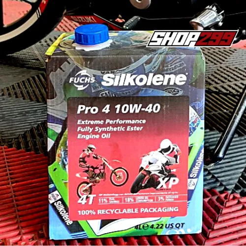 NHỚT FUCHS SILKOLENE PRO 4 10W40 XP 4L