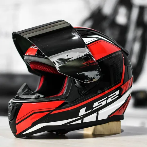 Mũ Fullface LS2 FF353 Rapid Infinity Trắng Đỏ Đen