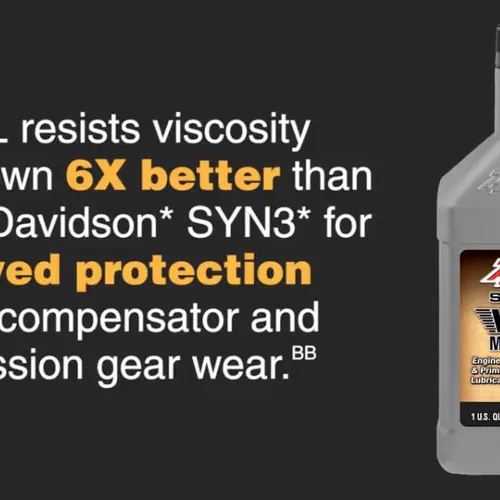 Dầu nhớt AMSOIL 20W-50 Synthetic V-Twin - Quart (946ml)