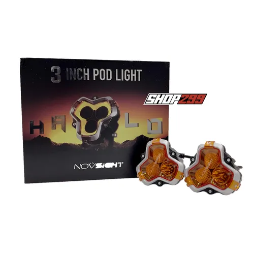 ĐÈN TRỢ SÁNG NOVSIGHT HALO PRO SERIES 3'' - COMBINED BEAM (SPOT + FLOOD) 60W