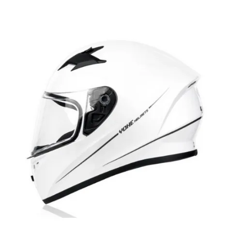 Mũ Fullface Yohe 981 Trắng Bóng