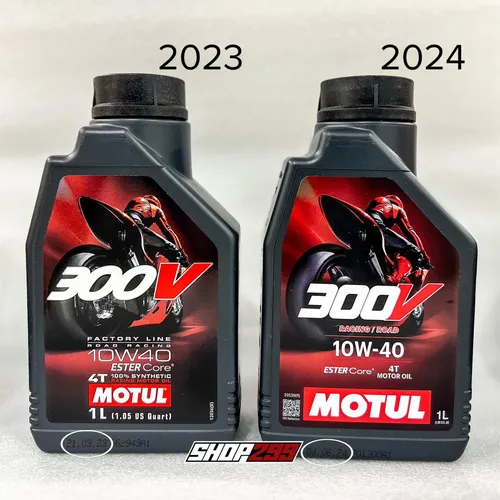 MẪU MỚI 2024 - NHỚT MOTUL 300V 10W40 TEM 3 LỚP NHẬP PHÁP