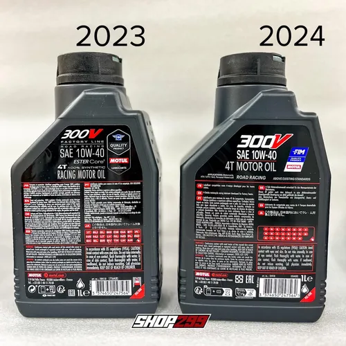 MẪU MỚI 2024 - NHỚT MOTUL 300V 10W40 TEM 3 LỚP NHẬP PHÁP