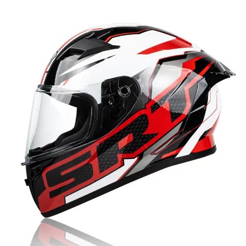Mũ Fullface Yohe 978 Plus SRT Đỏ Trắng