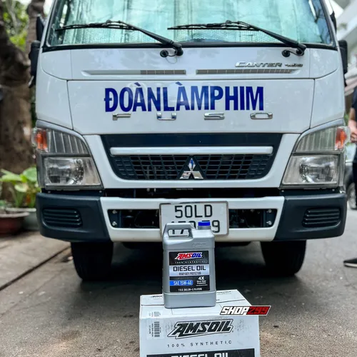 Dầu Nhớt Xe Tải Tổng Hợp AMSOIL HEAVY-DUTY DIESEL OIL 15W40 - 3.78L