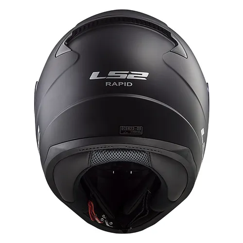 Mũ Fullface LS2 FF353 Rapid Single Mono Đen Nhám
