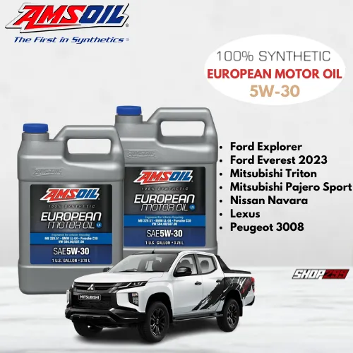 DẦU NHỚT TỔNG HỢP 100% NHẬP KHẨU MỸ AMSOIL EUROPEAN 5W30 - 3.78L