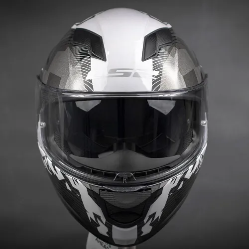 Mũ Fullface LS2 FF320 Stream Hunter Đen Nhám Titanium