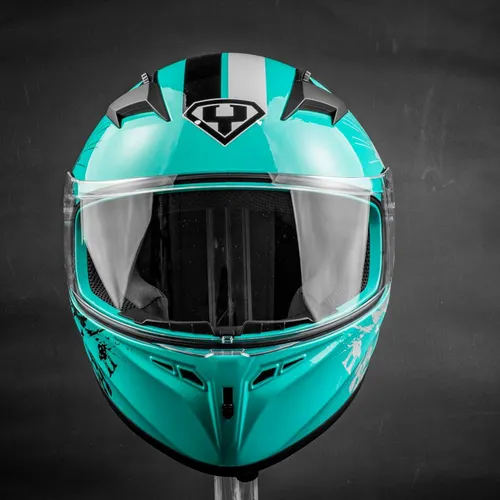 Mũ Fullface Yohe 978 Plus Xanh Dương/Trắng Pro Games
