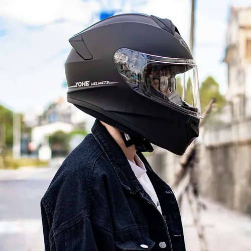 Mũ Fullface Yohe 977 Đen Nhám