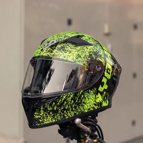 Mũ Fullface Yohe 978 Plus Đen Vàng