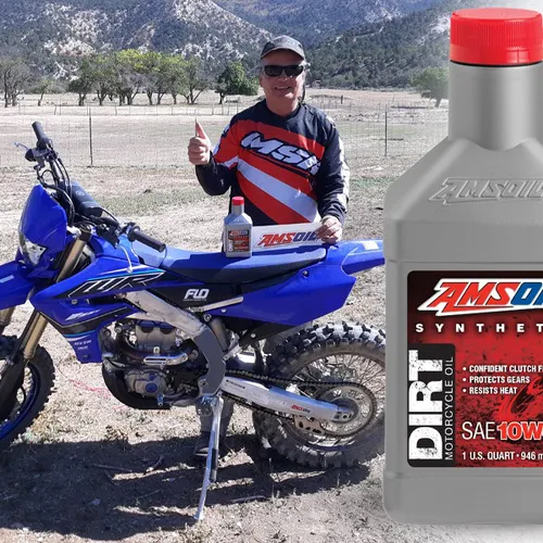 AMSOIL DIRT BIKE 10W40 100% SYNTHETIC - 946ML