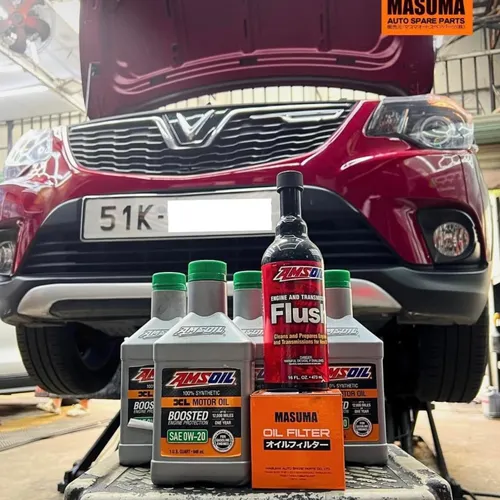 SÚC ĐỘNG CƠ AMSOIL ENGINE AND TRANSMISSION FLUSH - 473ML