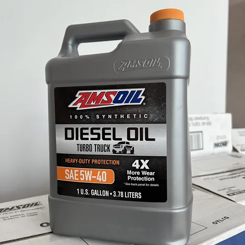 Dầu Nhớt Xe Hơi Tổng Hợp 100% AMSOIL HEAVY DUTY DIESEL OIL 5W40 - 3.78L