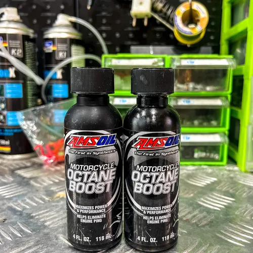 PHỤ GIA TĂNG CHỈ SỐ OCTANE XE MÁY AMSOIL MOTORCYCLE OCTANE BOOST - 118ML