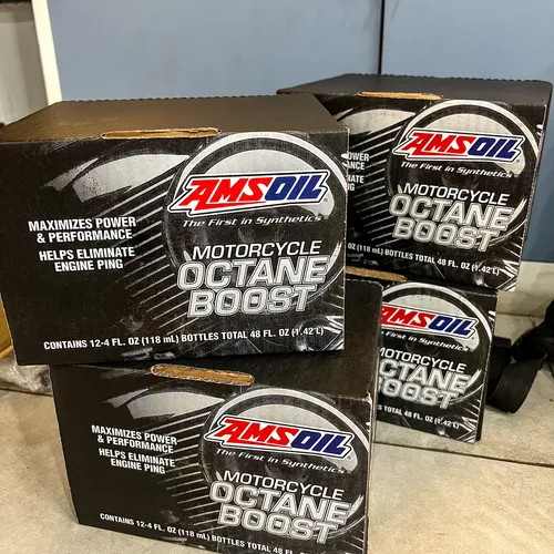 PHỤ GIA TĂNG CHỈ SỐ OCTANE XE MÁY AMSOIL MOTORCYCLE OCTANE BOOST - 118ML