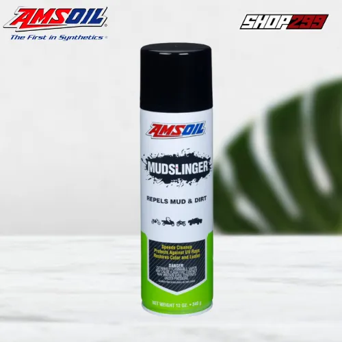 AMSOIL MUDSLINGER® - CHAI XỊT CHỐNG BÁM BÙN, BỤI BẨN - 340G