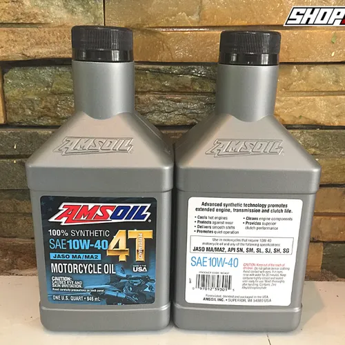 NHỚT AMSOIL PERFORMANCE 4T 10W40 (FULL TỔNG HỢP) - 946ML
