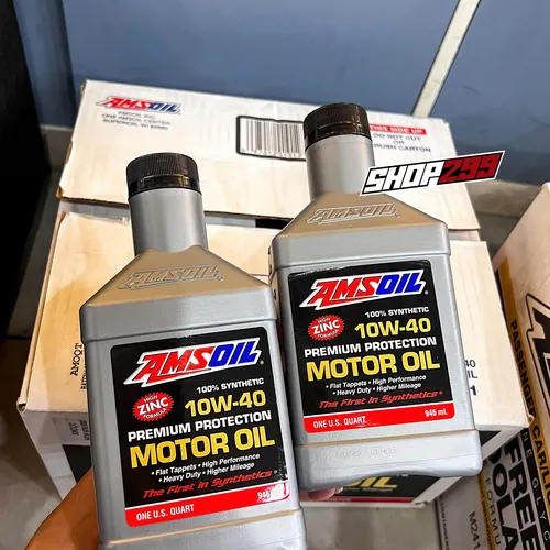 DẦU NHỚT AMSOIL PREMIUM PROTECTION SYNTHETIC MOTOR OIL 10W40 - 946ML