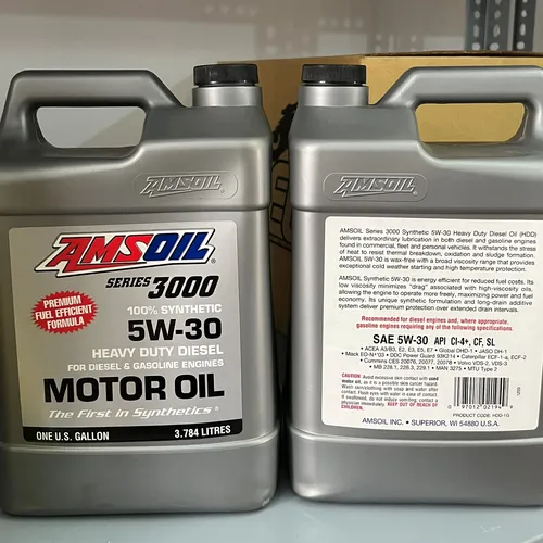 Dầu Nhớt Tổng Hợp AMSOIL Series 3000 Synthetic Heavy Duty Diesel Oil 5W30 - 3.78L