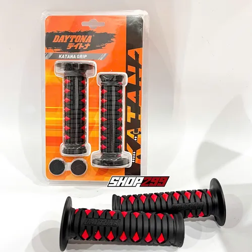 BAO TAY DAYTONA KATANA ĐEN ĐỎ CHÍNH HÃNG - 120MM