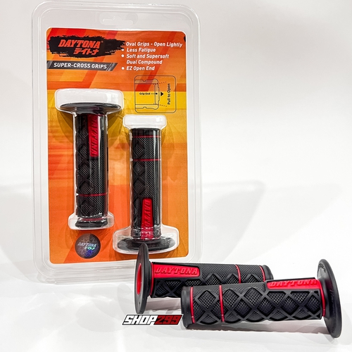 BAO TAY DAYTONA SUPERCROSS ĐEN ĐỎ CHÍNH HÃNG - 120MM