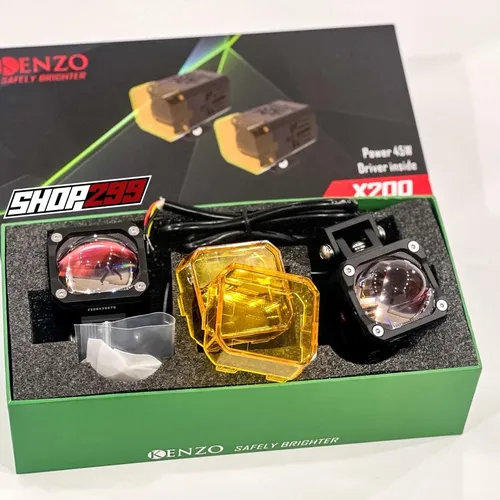 ĐÈN TRỢ SÁNG BI CẦU KENZO X200 - MẪU 2025