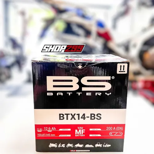 BÌNH ẮC QUY BS BTX14 - BS (MF) CHÍNH HÃNG