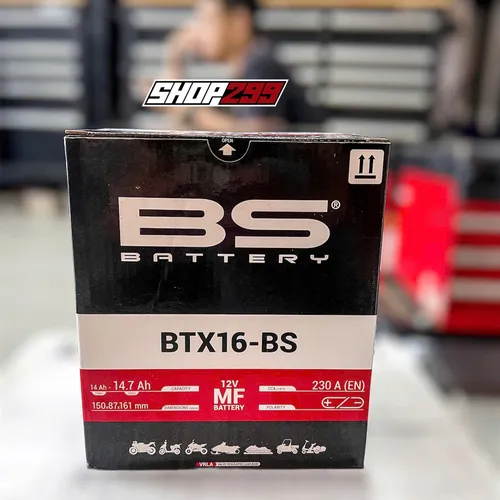 BÌNH ẮC QUY BS BTX16 - BS (MF) CHÍNH HÃNG