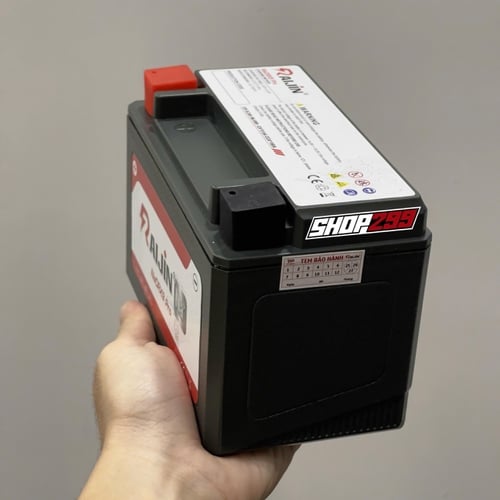 BÌNH PIN RAIJIN NaCRX9 PRO CHÍNH HÃNG