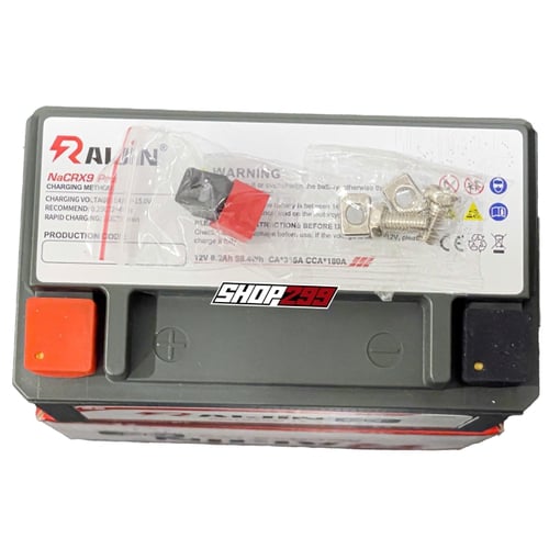 BÌNH PIN RAIJIN NaCRX9 PRO CHÍNH HÃNG