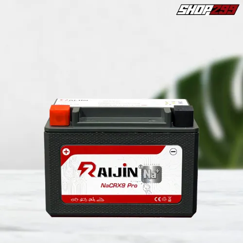 BÌNH PIN RAIJIN NaCRX9 PRO CHÍNH HÃNG