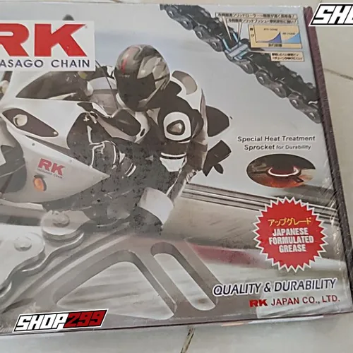 BỘ NHÔNG SÊN DĨA RK CHO EXCITER 150 (KHÔNG PHỐT CAO SU)