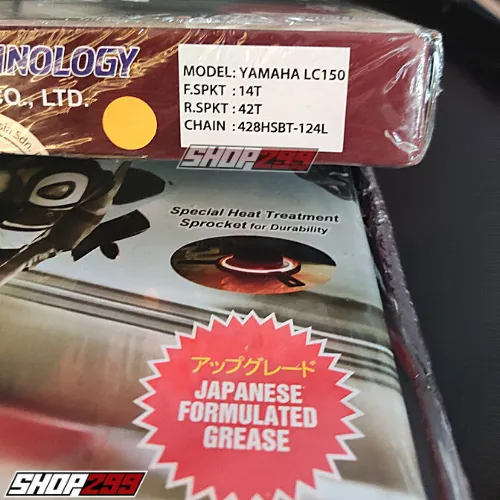 BỘ NHÔNG SÊN DĨA RK CHO EXCITER 150 (KHÔNG PHỐT CAO SU)